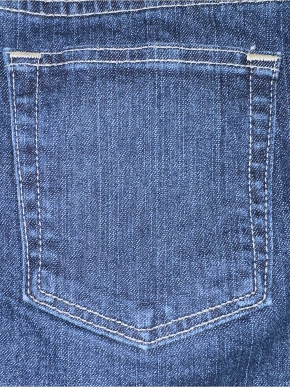 Riders By Lee Women’s 8 Blue Mom Jeans Bootcut Mid Rise Straight EUC Denim - Picture 6 of 7